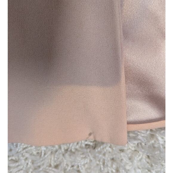 Vintage Silk Three Piece Skirt Suit with Pearl Trim Pink Size 8 - Picture 14 of 16